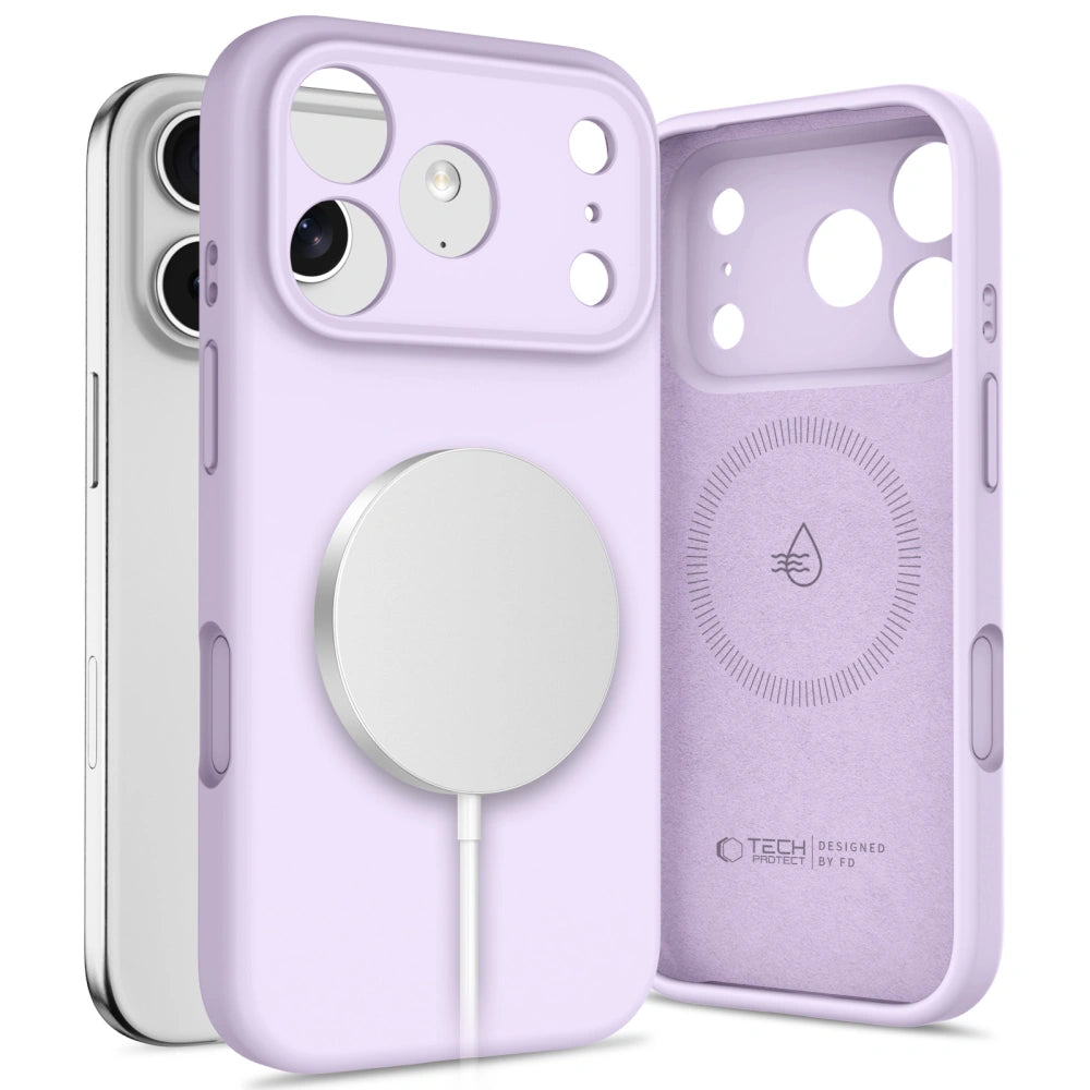 Tech-Protect iPhone 17 Pro Max Silicone MagSafe Θήκη Σιλικόνης - Mauve