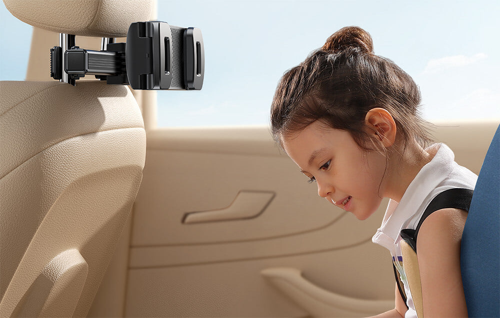 Joyroom JR-ZS369 Car Headrest Mount Universal Βάση Αυτοκινήτου για τα Πίσω Καθίσματα - Black