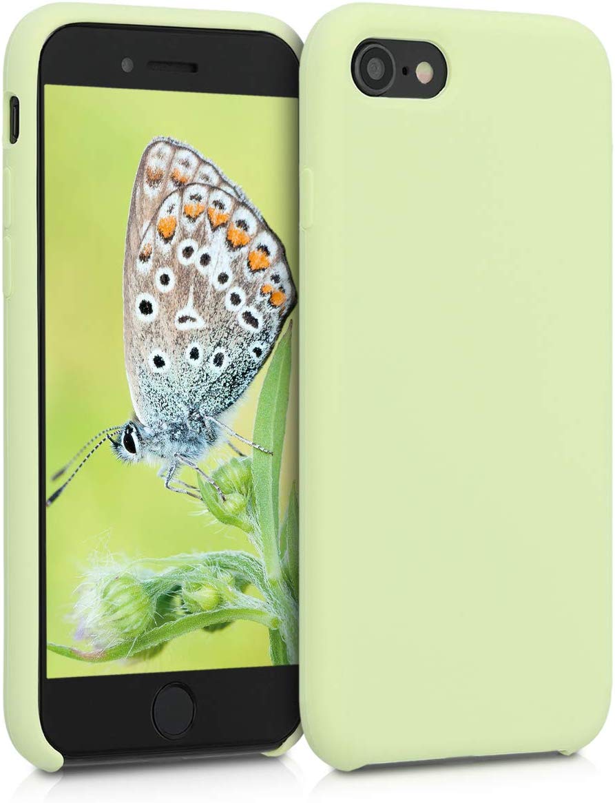 KW iPhone SE 2022 / SE 2020 / 7 / 8 Θήκη Σιλικόνης Rubber TPU - Pistachio Green - 40225.137