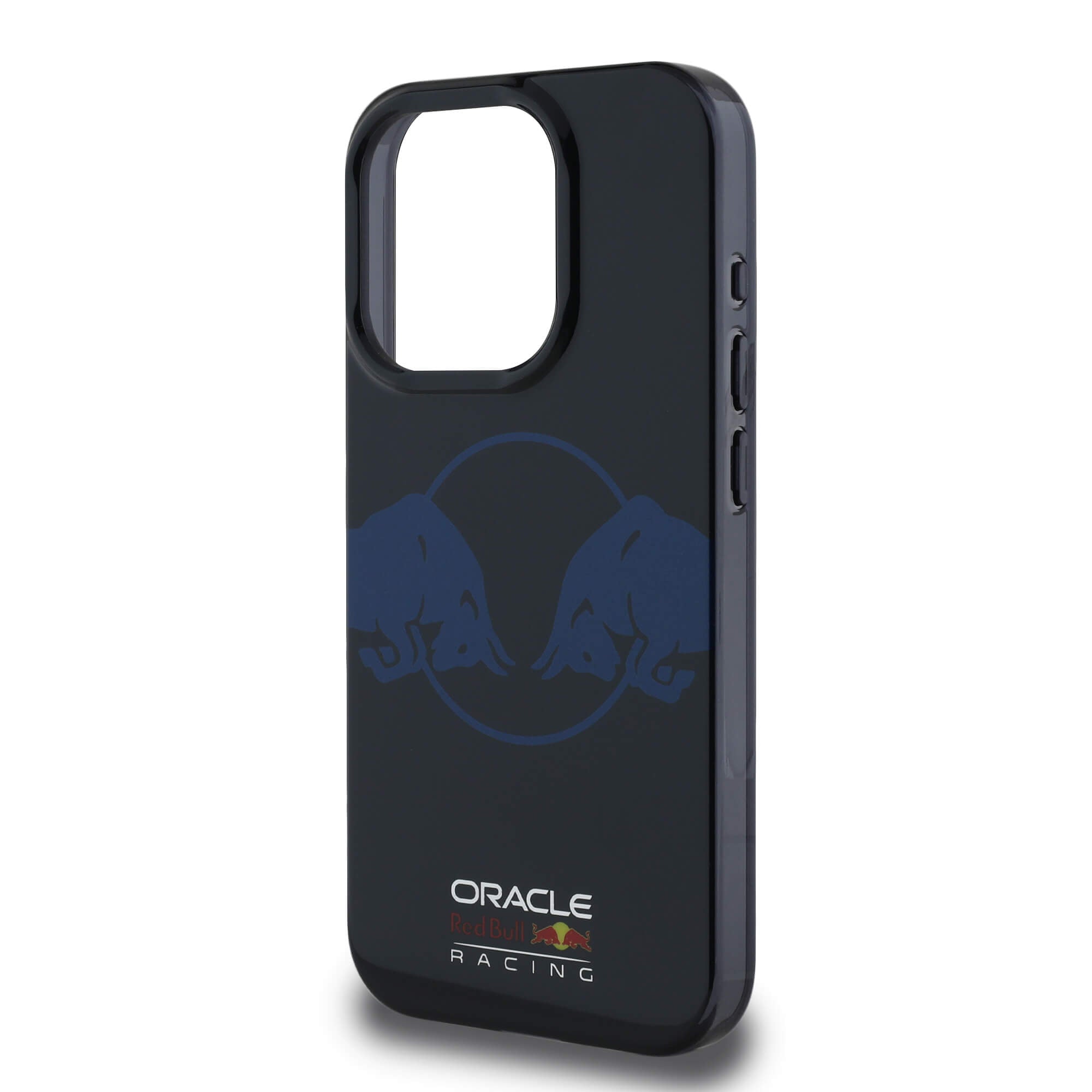 Red Bull iPhone 15 Pro - IML Two Bulls - MagSafe Σκληρή Θήκη με Πλαίσιο Σιλικόνης - Navy - RBHMP15L24HIDBV