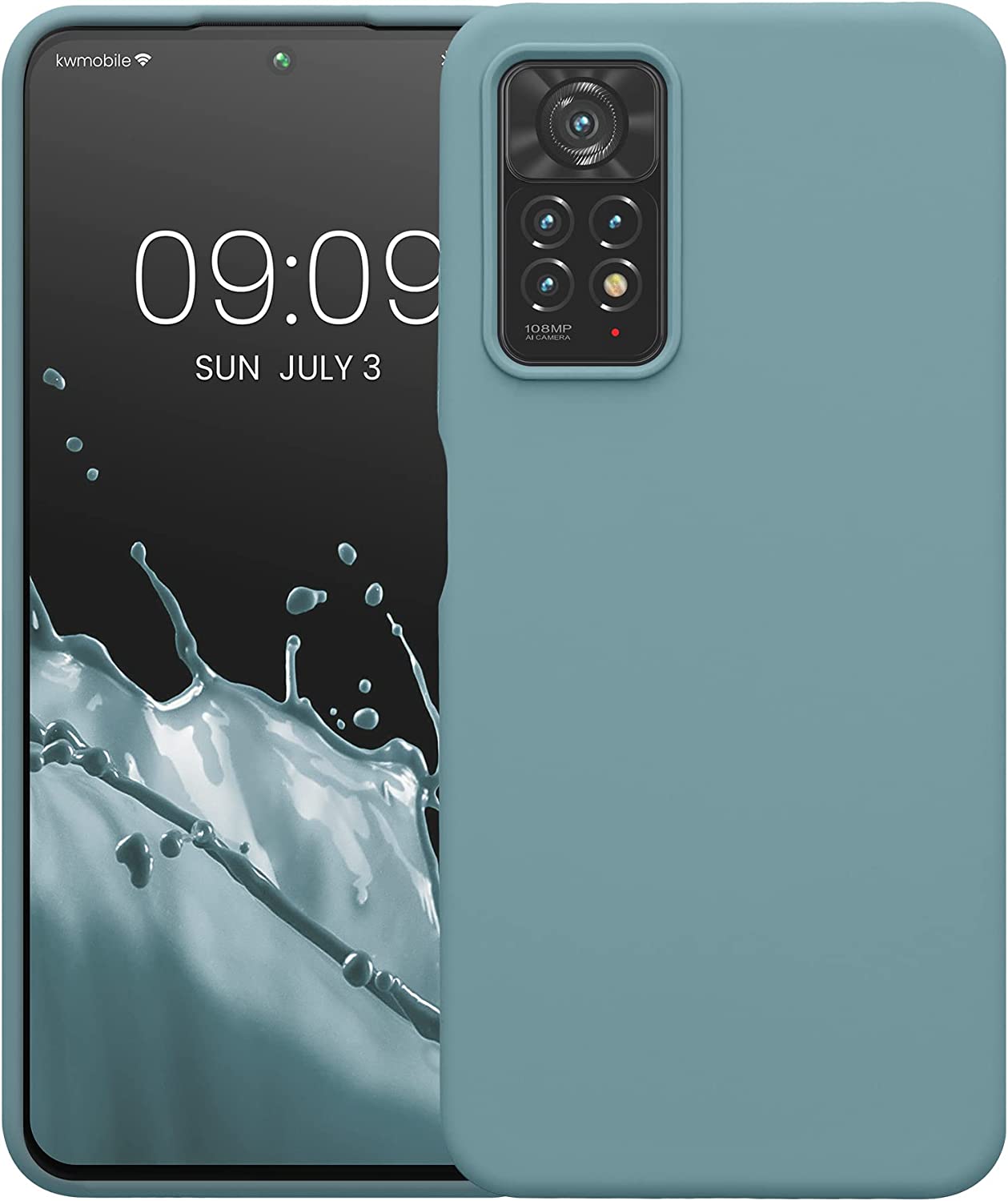 KW Xiaomi Redmi Note 11 Pro / Note 11 Pro 5G Θήκη Σιλικόνης Rubberized TPU - Antique Stone - 57373.206