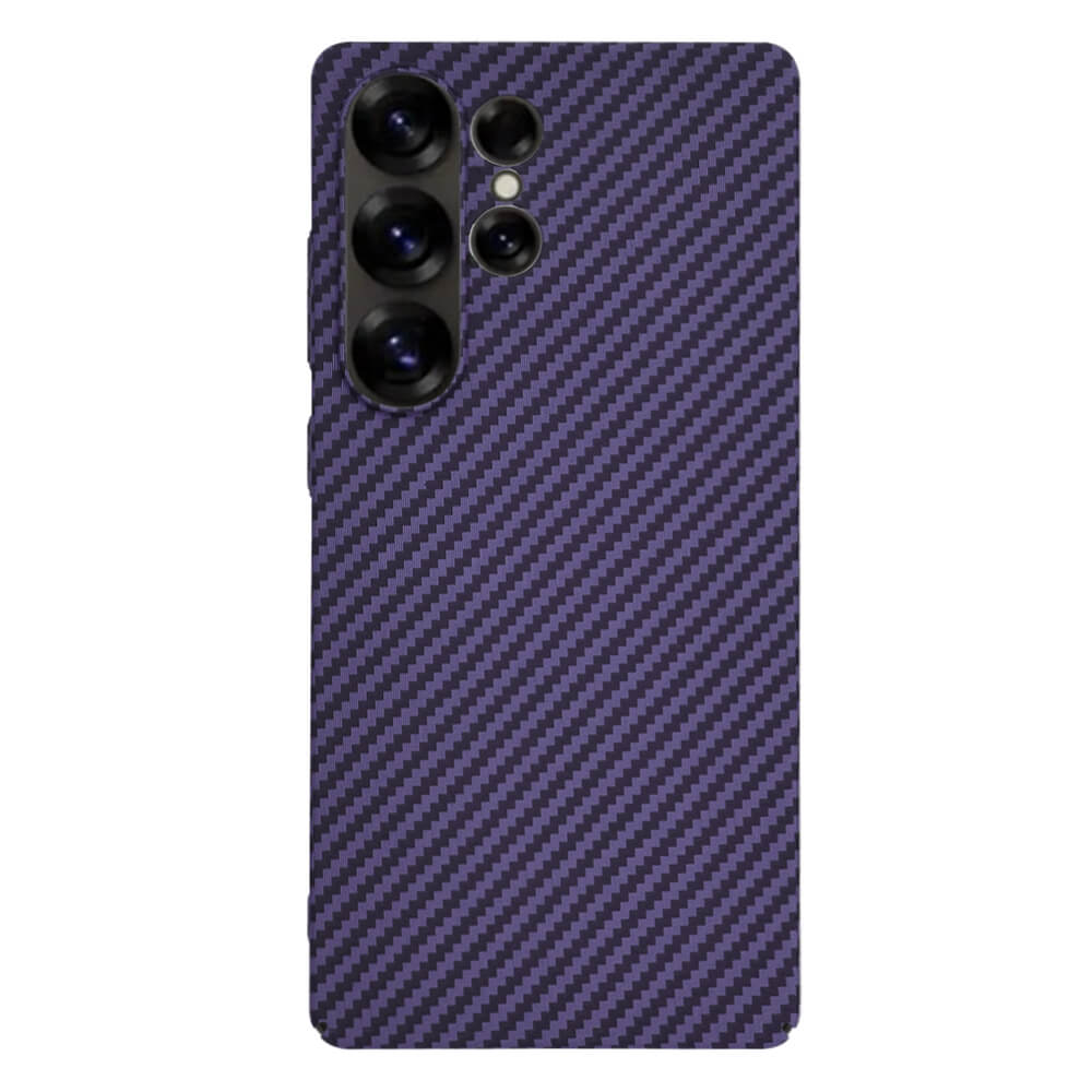 Techsuit Samsung Galaxy S25 Ultra Σκληρή Θήκη Carbonite FiberShell - Purple