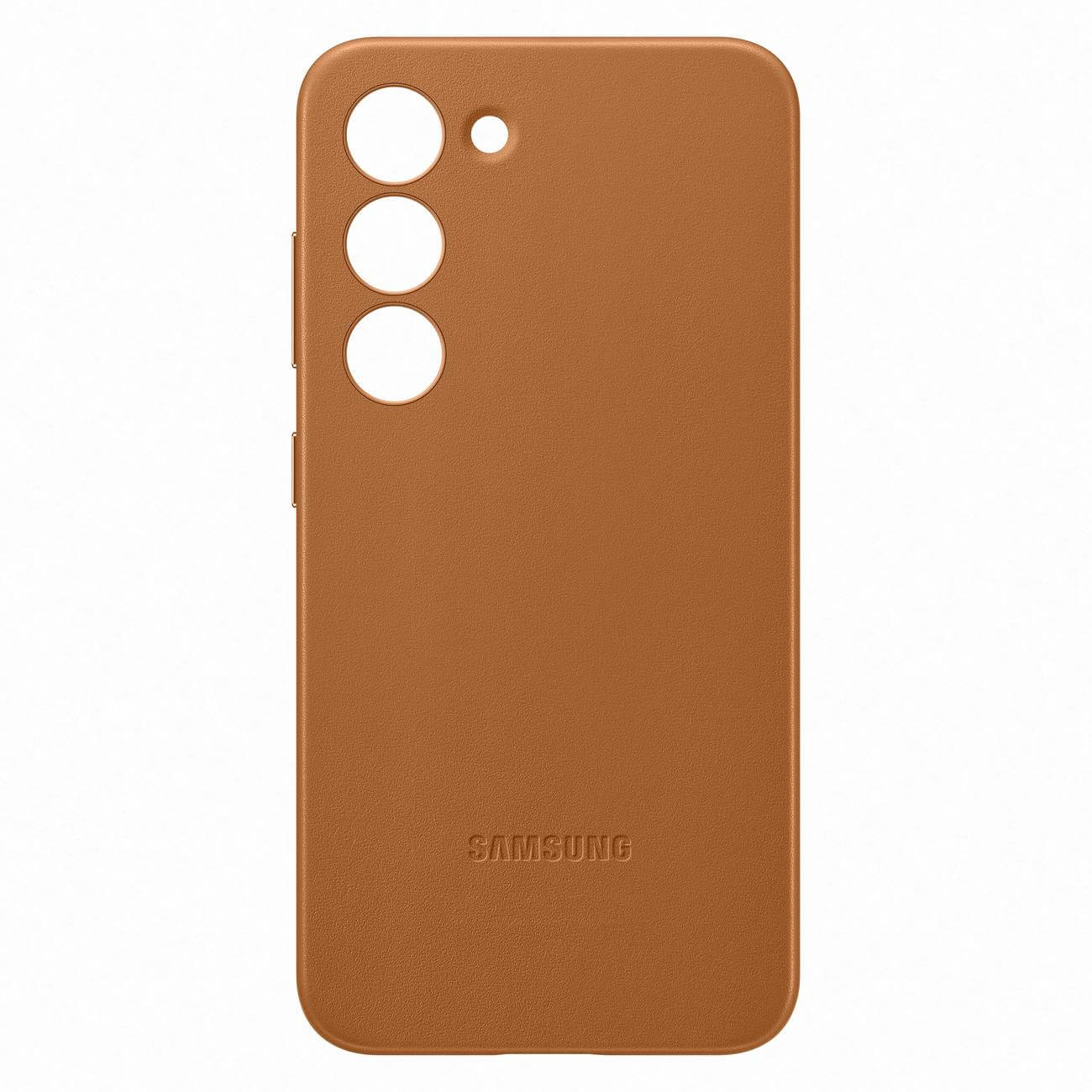 Samsung Genuine Leather Cover Samsung Galaxy S23 Θήκη από Γνήσιο Δέρμα - Camel - EF-VS911LAEGWW