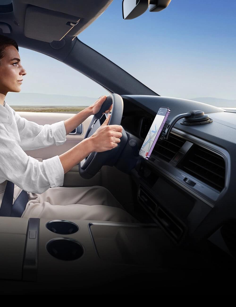 Joyroom Μαγνητική Βάση Αυτοκινήτου για το Ταμπλό και τον Αεραγωγό του Αυτοκινήτου - Black - JR-ZS366