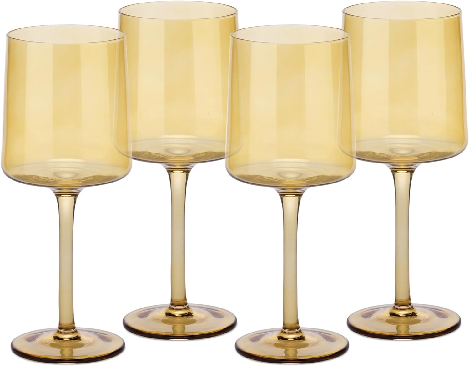Navaris Σετ με 4 Ποτήρια Κρασιού - Amber - 56212.06