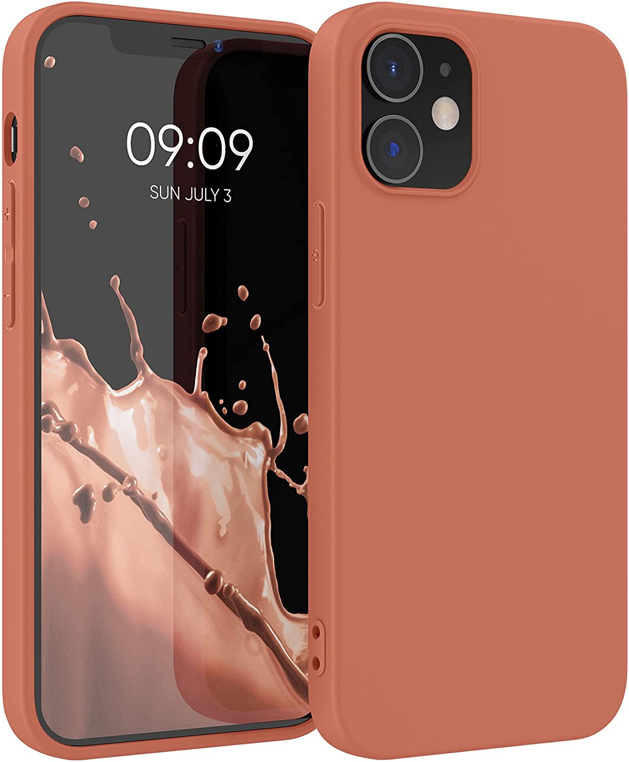 KW iPhone 12 / iPhone 12 Pro Θήκη Σιλικόνης TPU - Blush Beauty - 53938.215