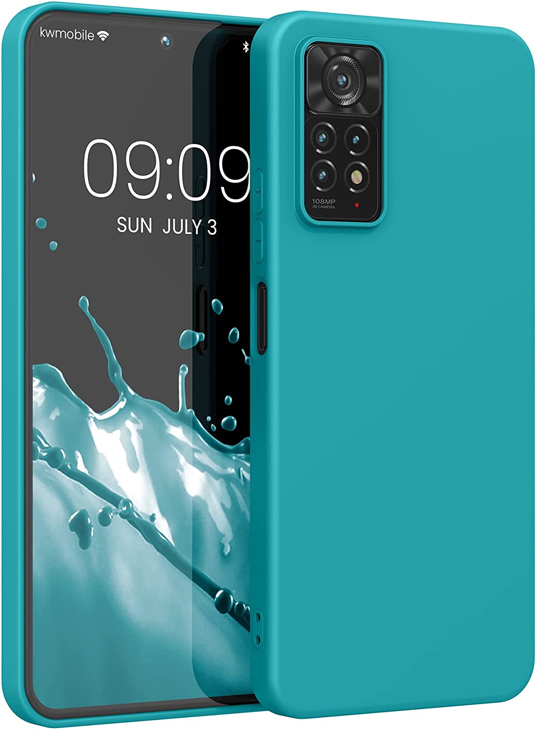 KW Xiaomi Redmi Note 11 Pro / Note 11 Pro 5G Θήκη Σιλικόνης TPU - Matte Petrol - 57369.57