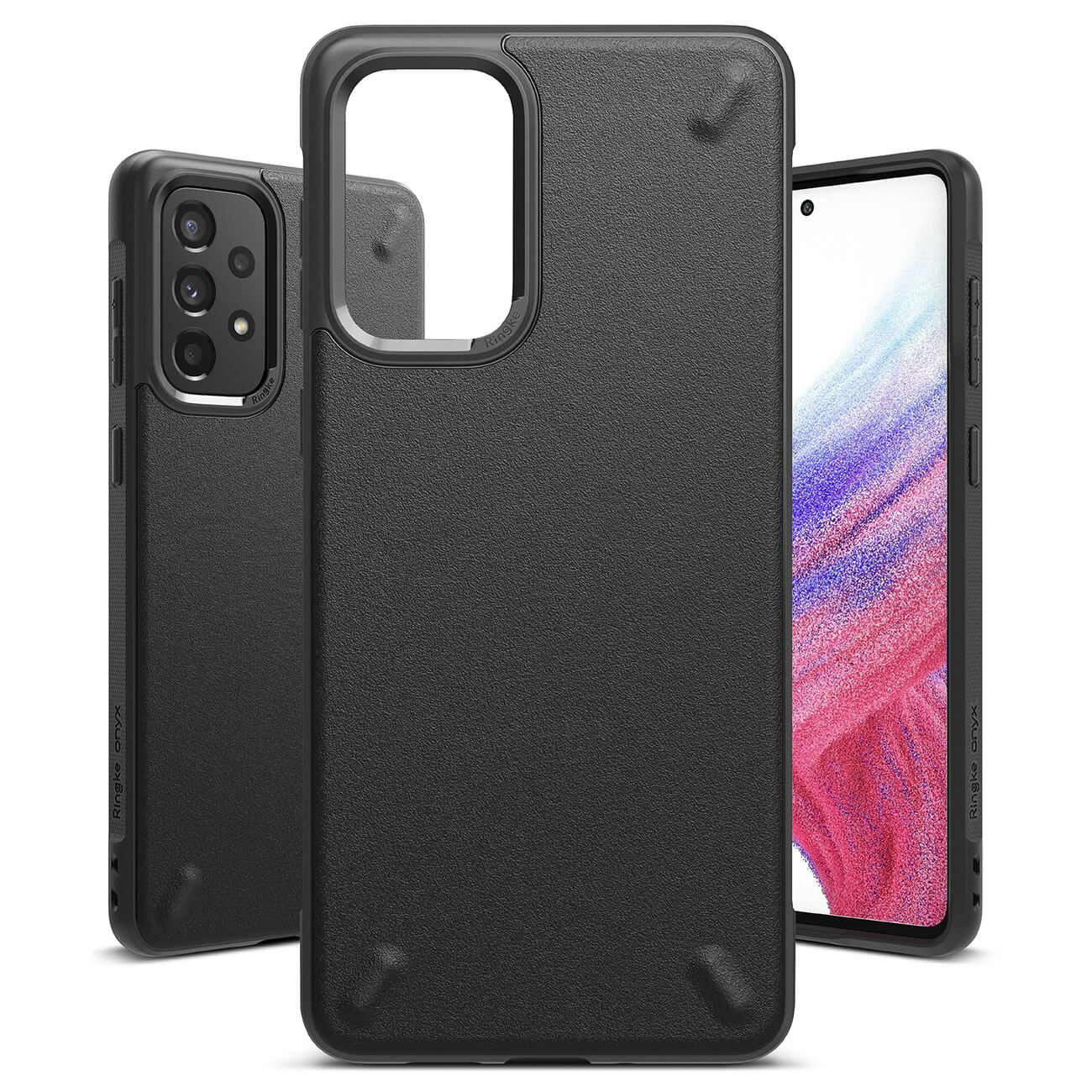 Ringke Samsung Galaxy A53 5G Onyx Durable TPU Case Θήκη Σιλικόνης - Black