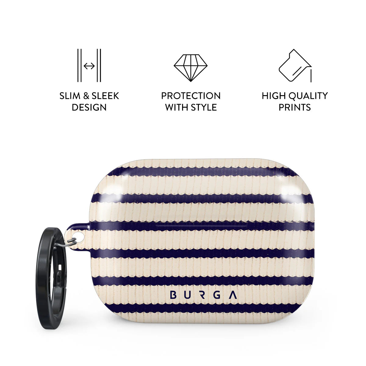 Burga AirPods Pro 2 Σκληρή Θήκη - Old Money