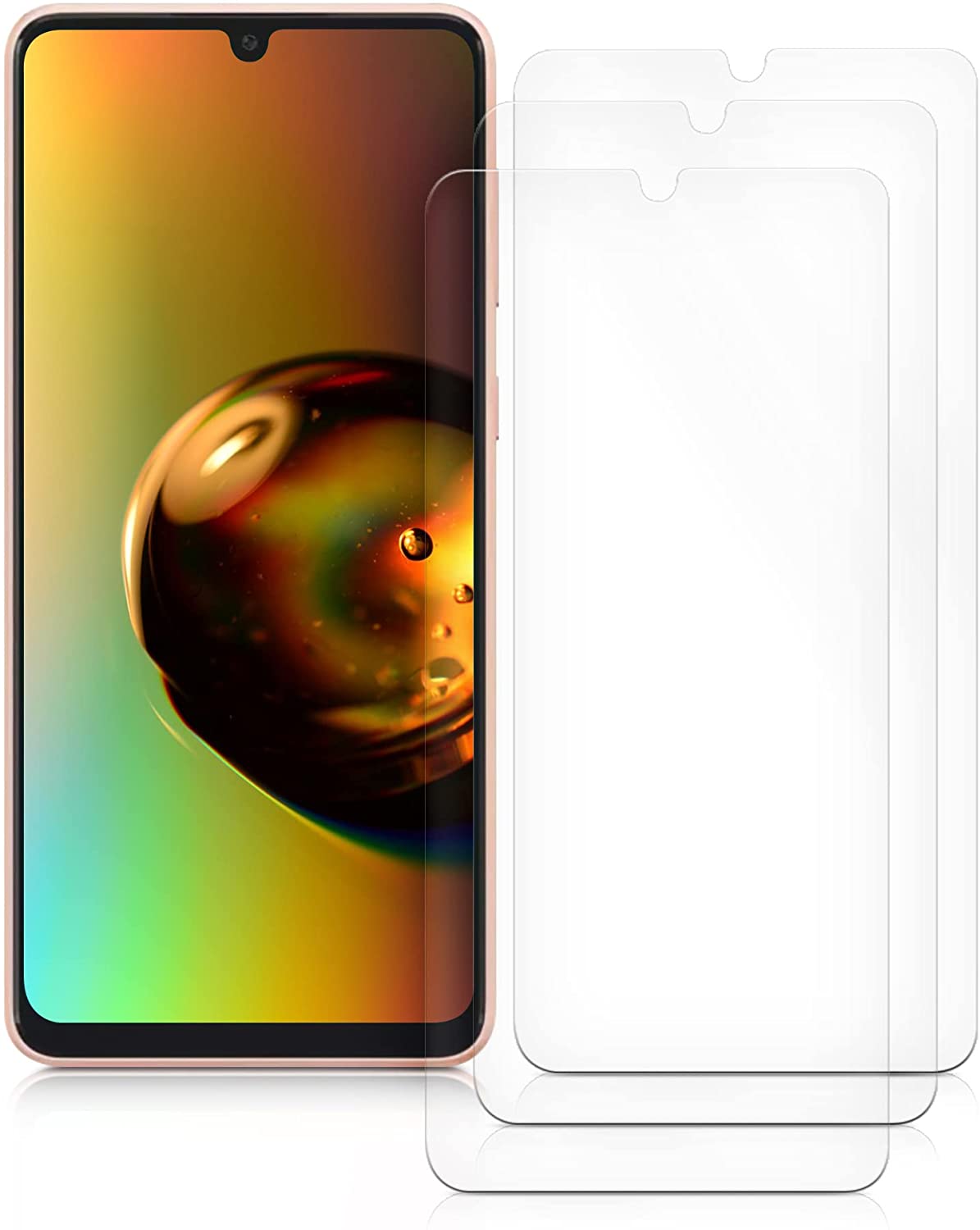 KW Samsung Galaxy A33 5G - 3 Μεμβράνες Προστασίας Οθόνης - Διάφανες - 57869.1