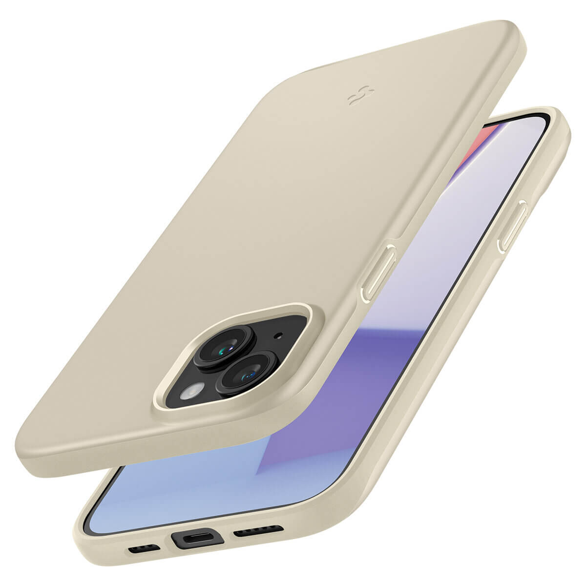 Spigen iPhone 15 Plus Thin Fit Σκληρή Θήκη - Mute Beige