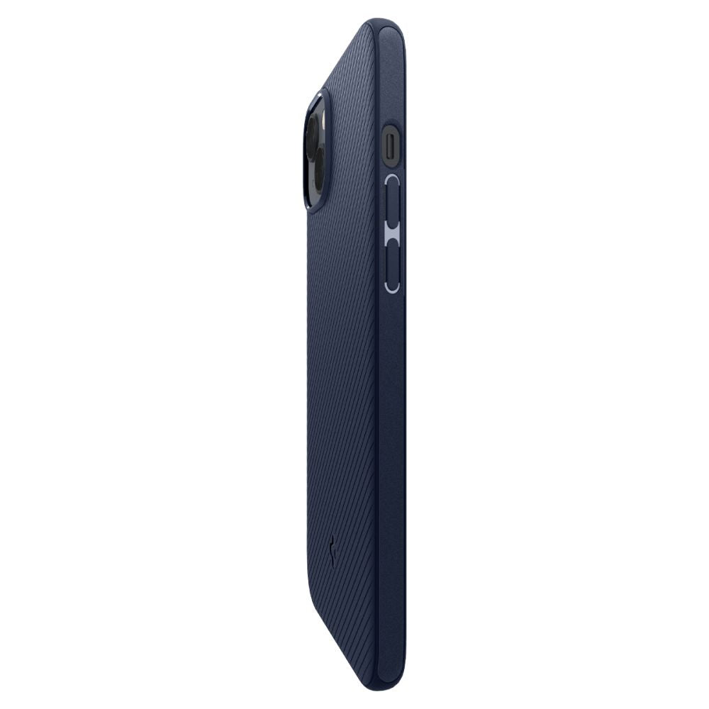 Spigen iPhone 14 Plus / iPhone 15 Plus Mag Armor Σκληρή Θήκη Aramid Fiber με MagSafe - Navy Blue