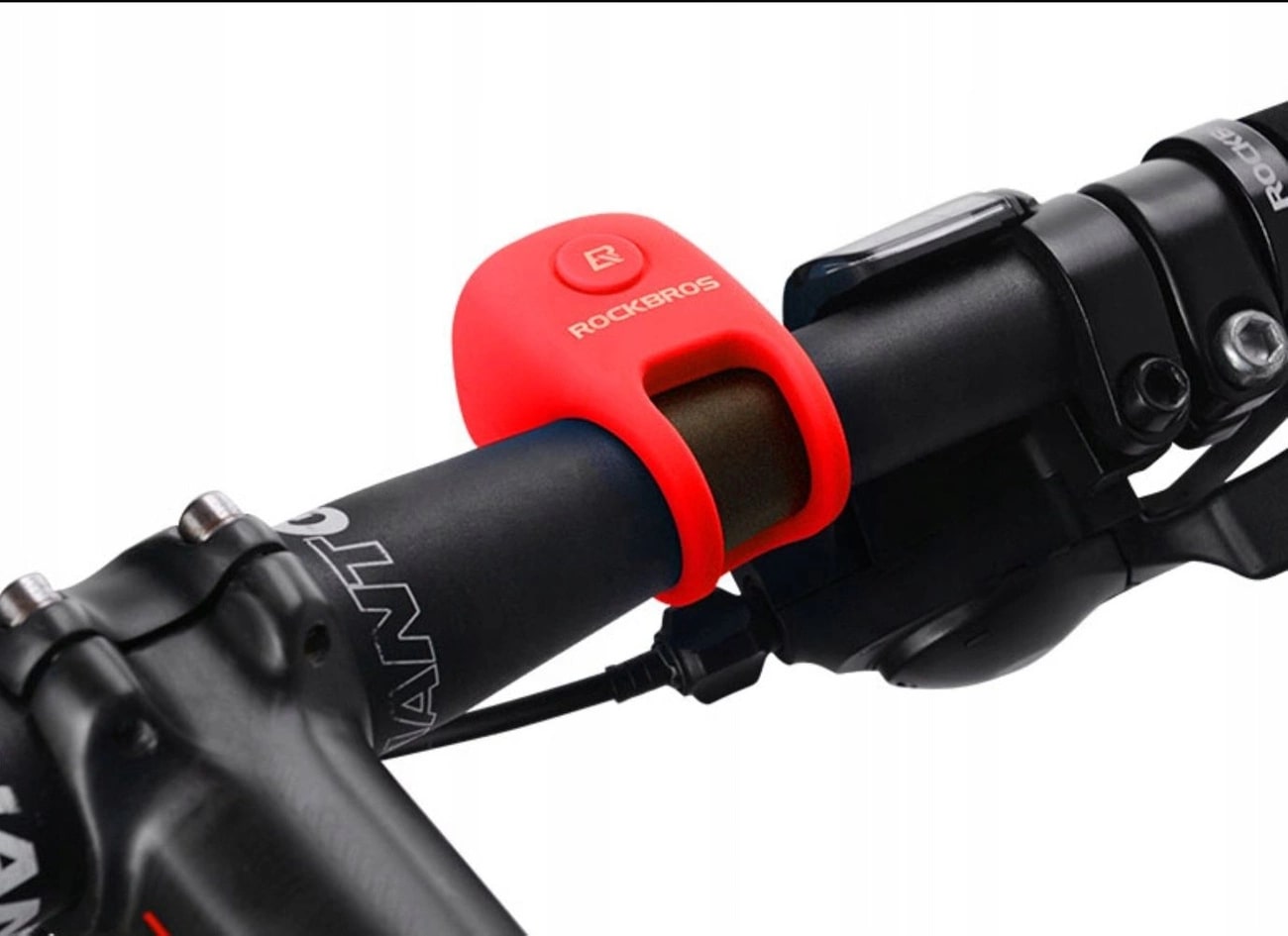 Rockbros Ηλεκτρικό Κουδούνι Ποδηλάτου - Red - CB1709RD