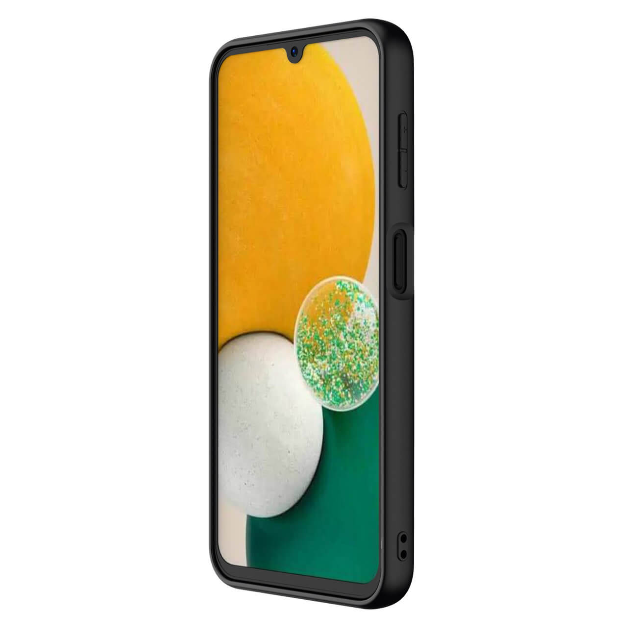 Nillkin Samsung Galaxy A14 5G Textured Case Σκληρή Θήκη με Πλαίσιο Σιλικόνης - Black