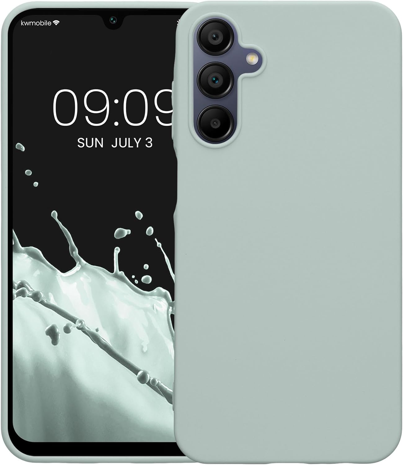 KW Samsung Galaxy A15 4G / A15 5G Θήκη Σιλικόνης TPU - Cool Mint - KWM000021MH011C