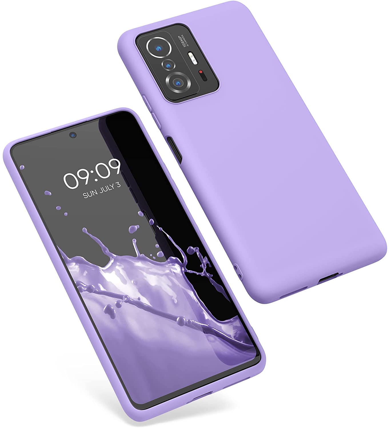 KW Xiaomi 11T / 11T Pro Θήκη Σιλικόνης TPU - Violet Purple - 56245.222