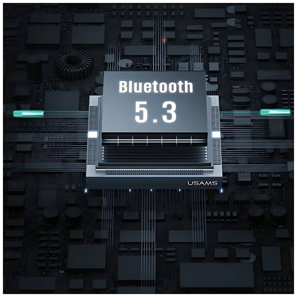 USAMS TWS X-Don Series - Bluetooth 5.3 - Ασύρματα ακουστικά για Κλήσεις / Μουσική - White