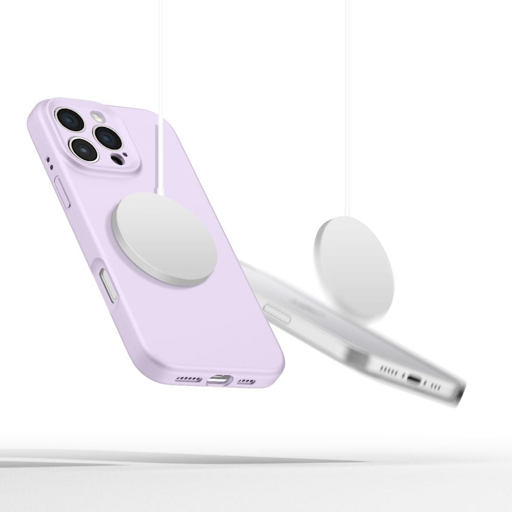 Tech-Protect iPhone 16 Pro Max Liquid Silicone - MagSafe Θήκη Σιλικόνης TPU - Mauve