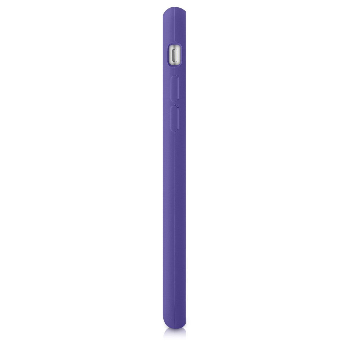 KW iPhone SE 2022 / SE 2020 / 7 / 8 Θήκη Σιλικόνης Rubber TPU - Violet Matte - 40225.38