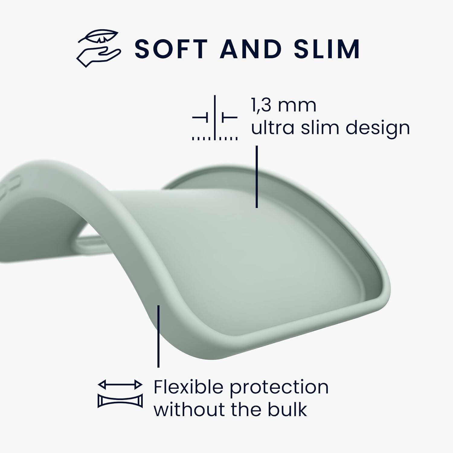 KW Samsung Galaxy S24 FE Λεπτή Θήκη Σιλικόνης TPU - Cool Mint