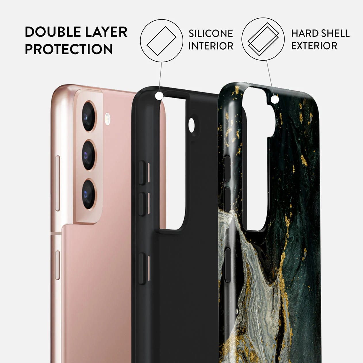 Burga Samsung Galaxy S22 Plus Fashion Tough Σκληρή Θήκη - Northern Lights