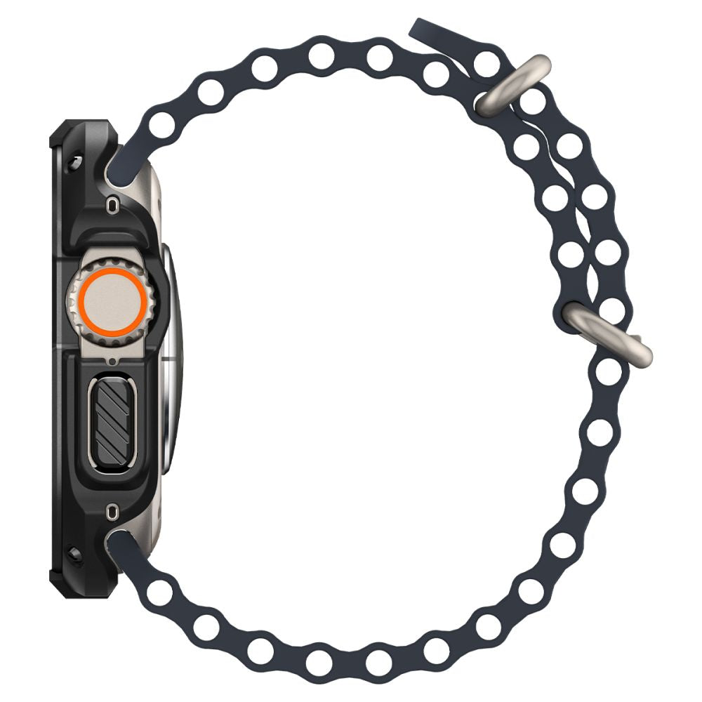 Spigen Θήκη Apple Watch Ultra (1/2/3) - 49mm Tough Armor - Black