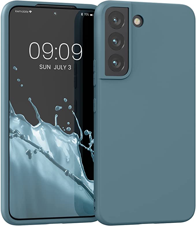 KW Samsung Galaxy S22 Θήκη Σιλικόνης TPU - Arctic Blue - 56758.207