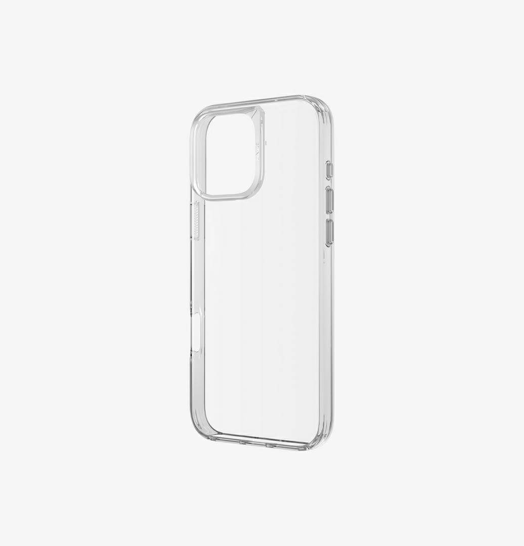 Uniq iPhone 16 Air Fender Σκληρή Θήκη με Πλαίσιο Σιλικόνης - Διάφανη