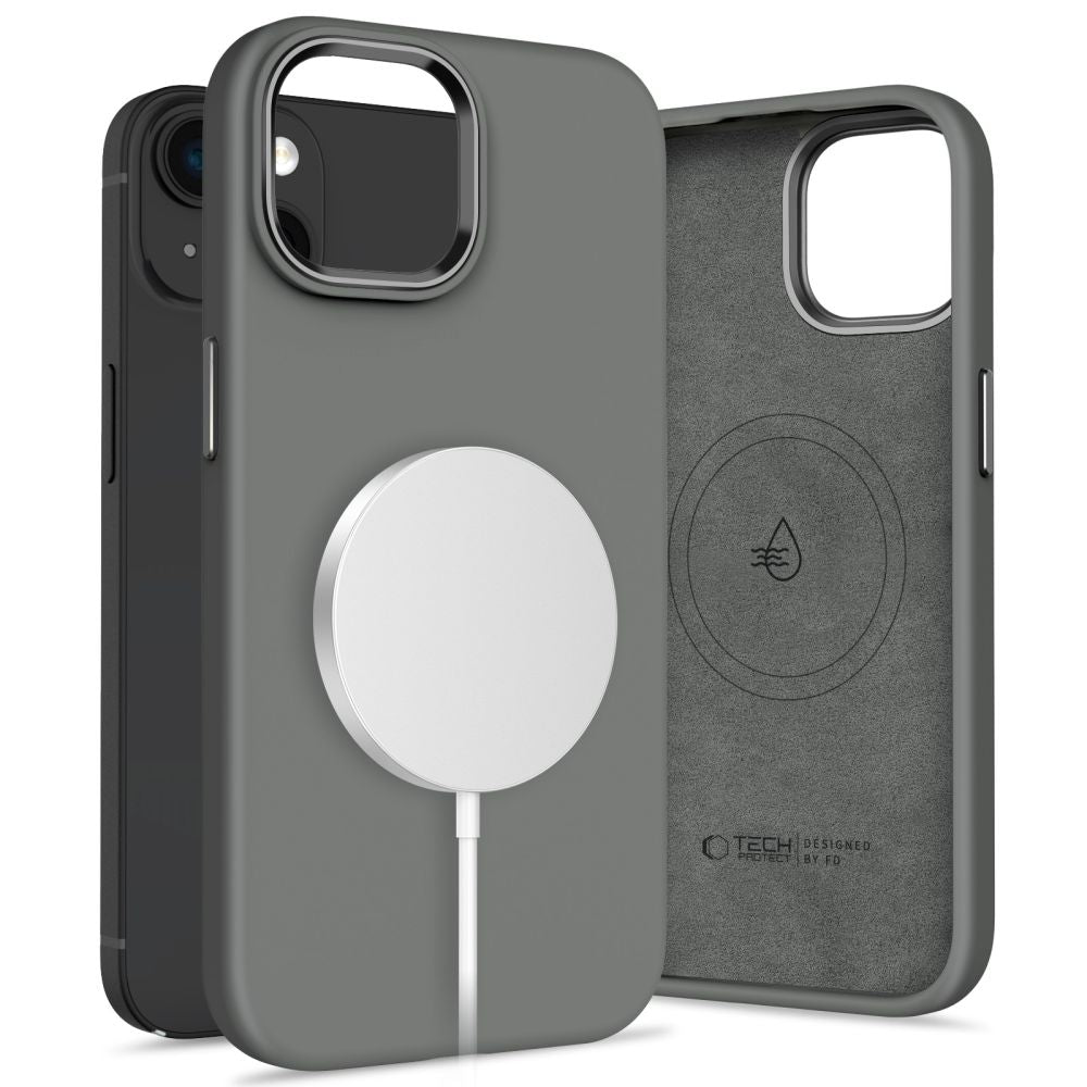 Tech-Protect iPhone 14 Silicone Pure Θήκη Σιλικόνης TPU με MagSafe - Clay