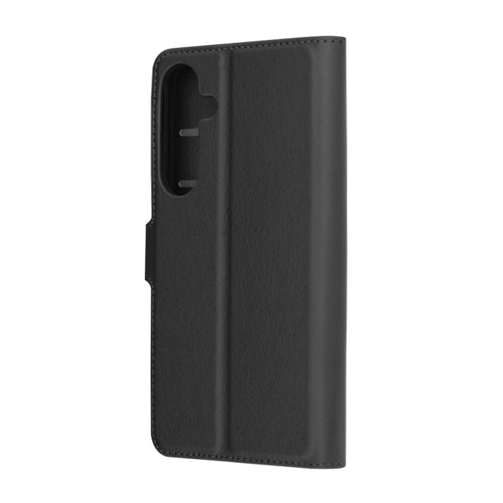Techsuit Samsung Galaxy S25 Plus - Leather Folio - Θήκη Πορτοφόλι από Δερματίνη με Stand - Black