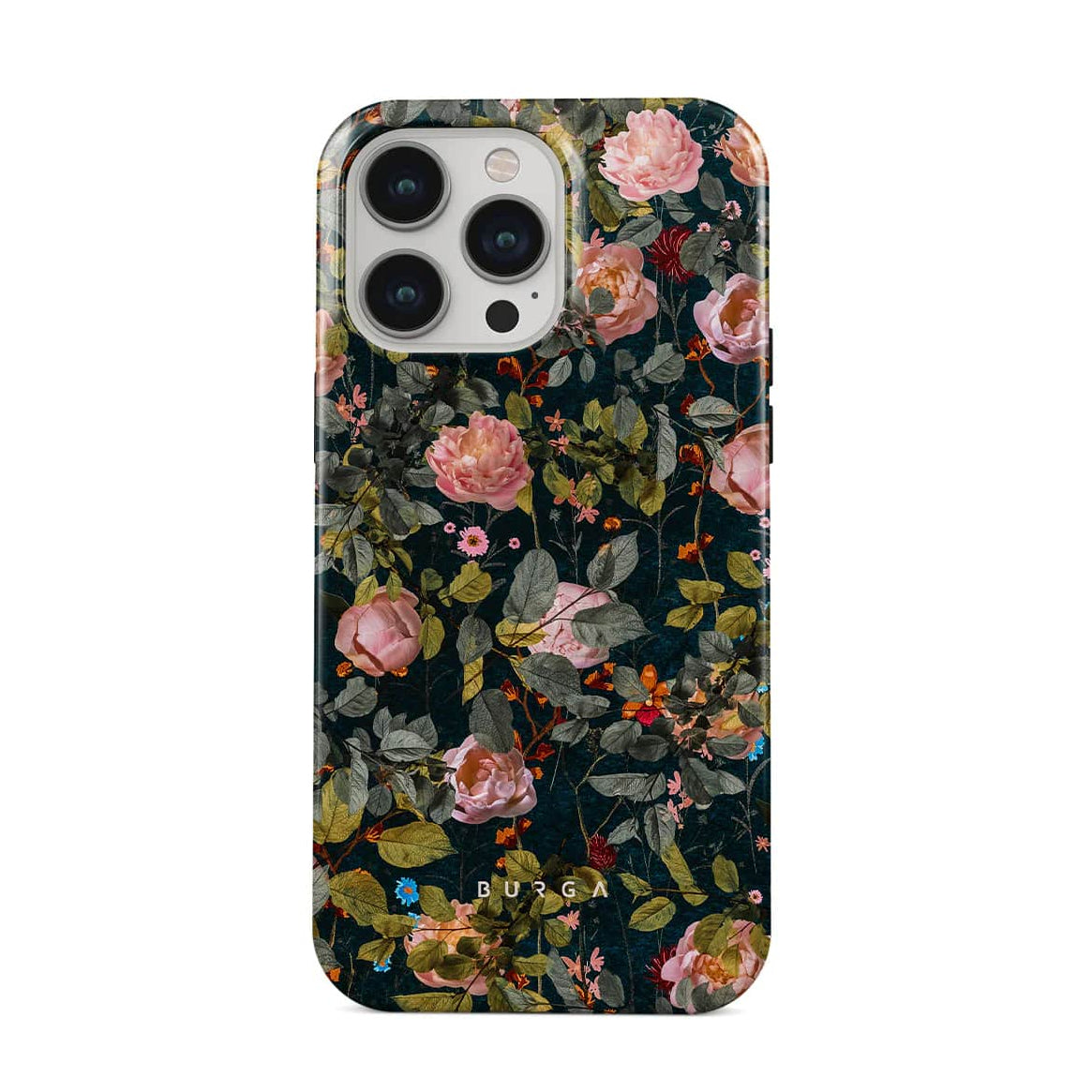 Burga iPhone 15 Pro Max Fashion Tough MagSafe Σκληρή Θήκη με MagSafe - Bloomy Garden