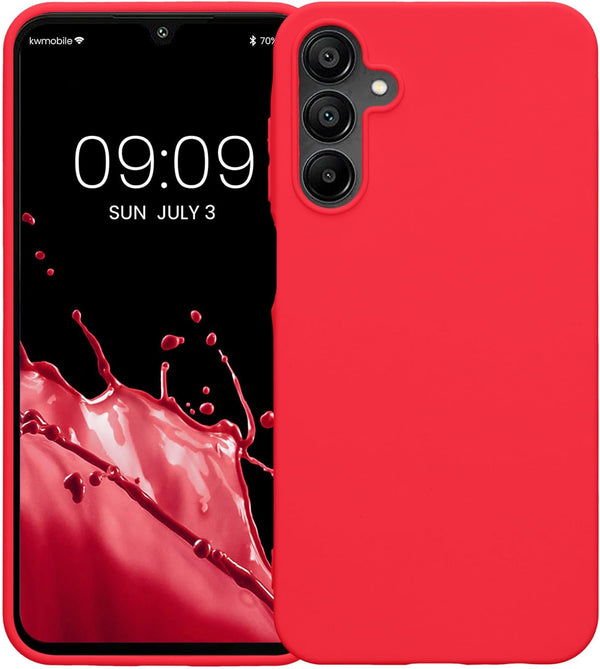 KW Samsung Galaxy A15 4G / A15 5G Θήκη Σιλικόνης TPU - Neon Pink - KWM000021MH004C