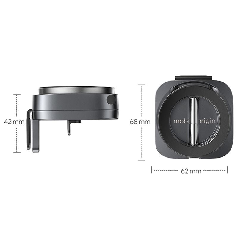 Mobile Origin Universal Travel Holder Φορητή Μαγνητική Βάση Ταξιδίου - Black