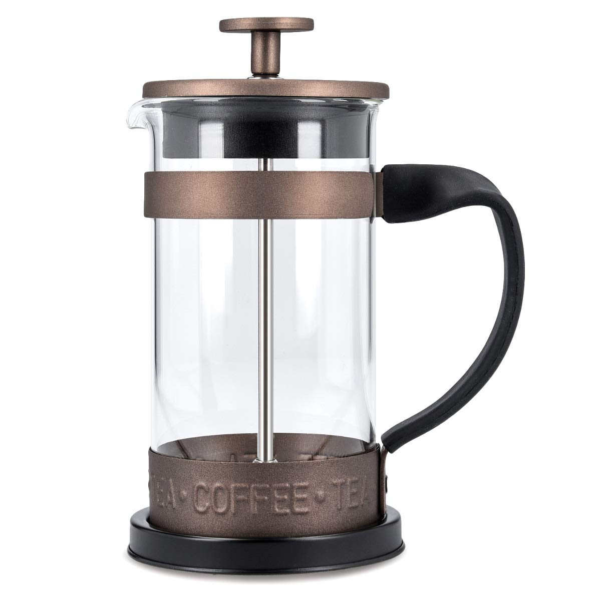 Navaris French Press Coffee Maker Γαλλική Καφετιέρα - Brown - 46547.01.01