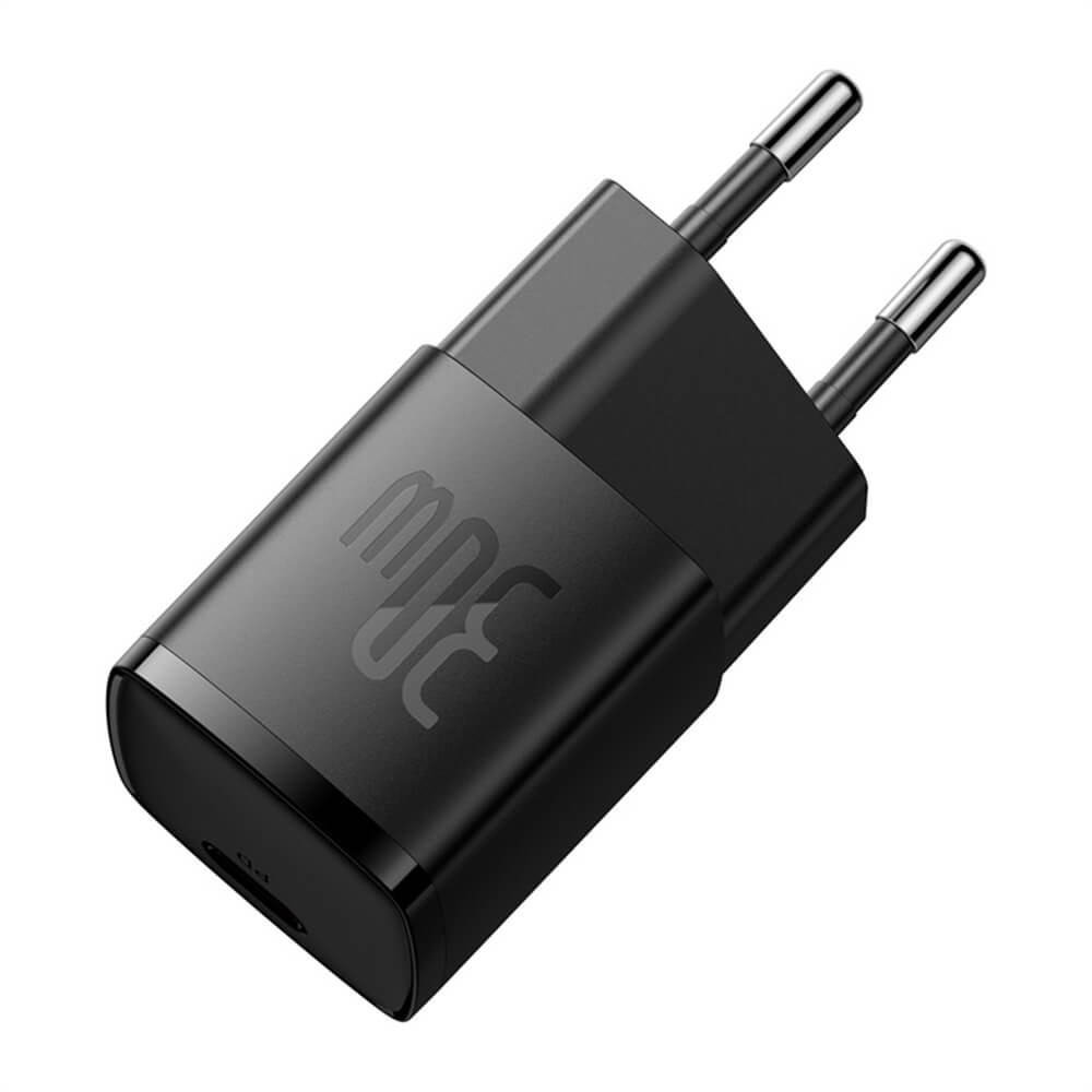 Baseus Cube Pro Οικιακός Φορτιστής Γρήγορης Φόρτισης 30W με Θύρα Type - C - Black
