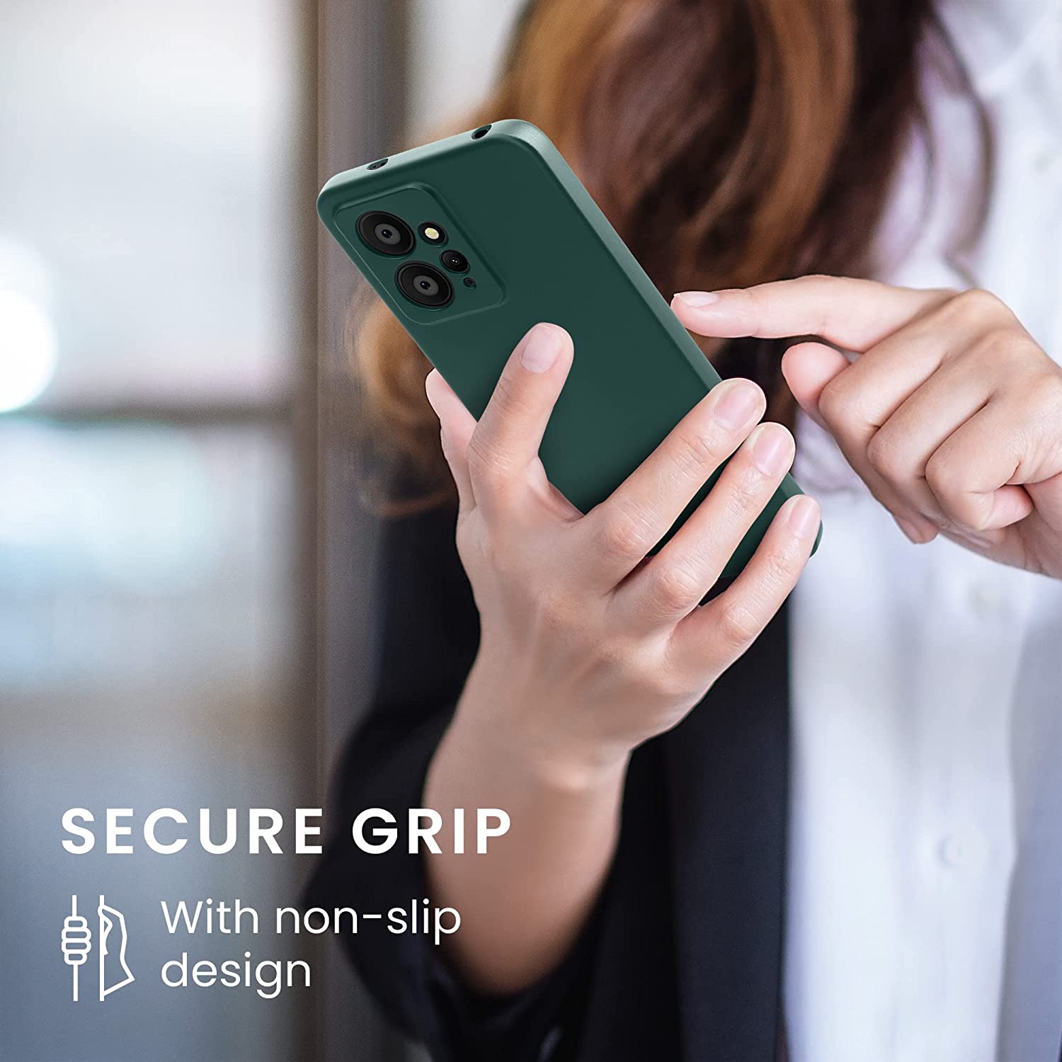 KW Xiaomi Redmi Note 12 4G Θήκη Σιλικόνης TPU - Metallic Petrol - 61175.14