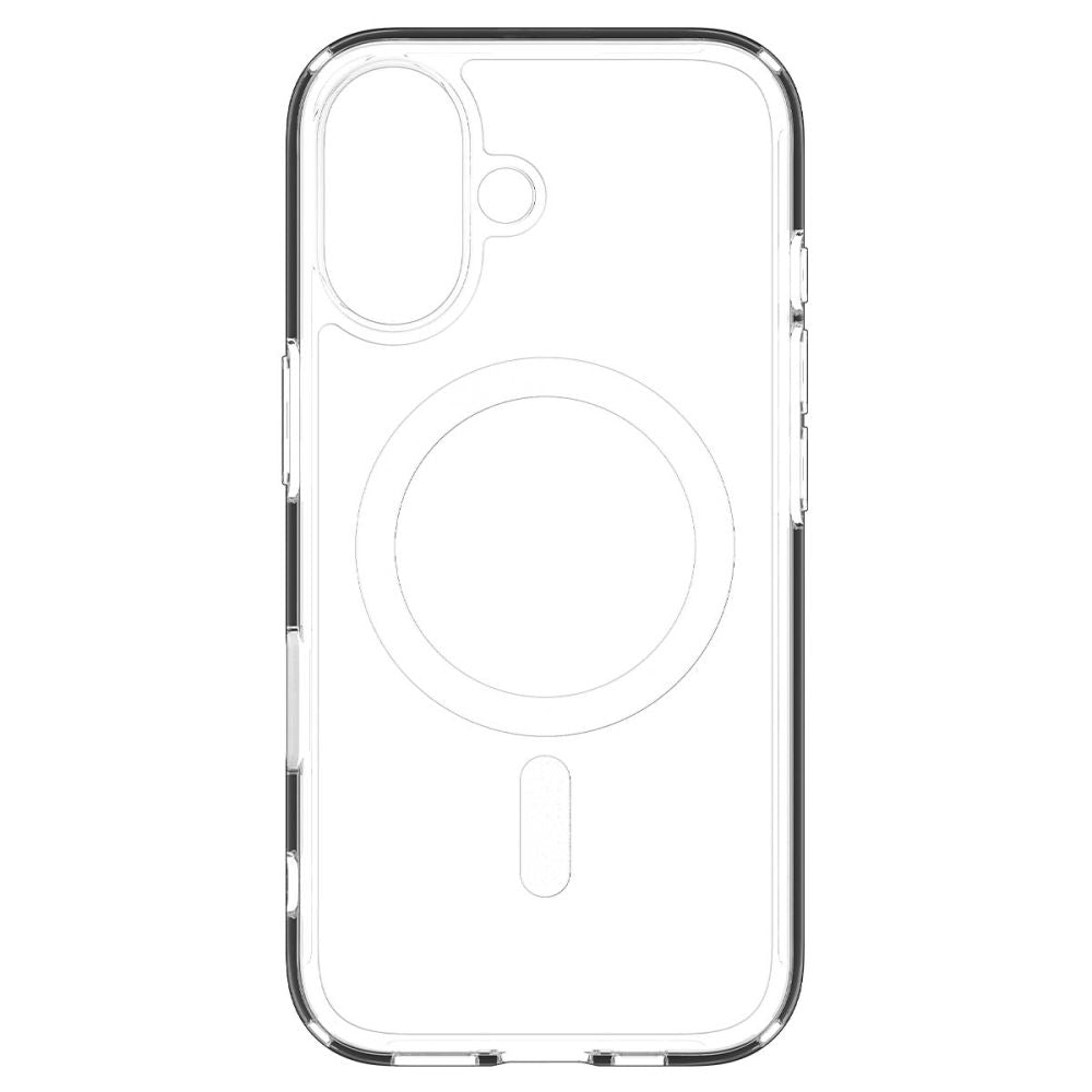 Spigen iPhone 16 Ultra Hybrid T Mag Σκληρή Θήκη με Πλαίσιο Σιλικόνης με MagSafe - White