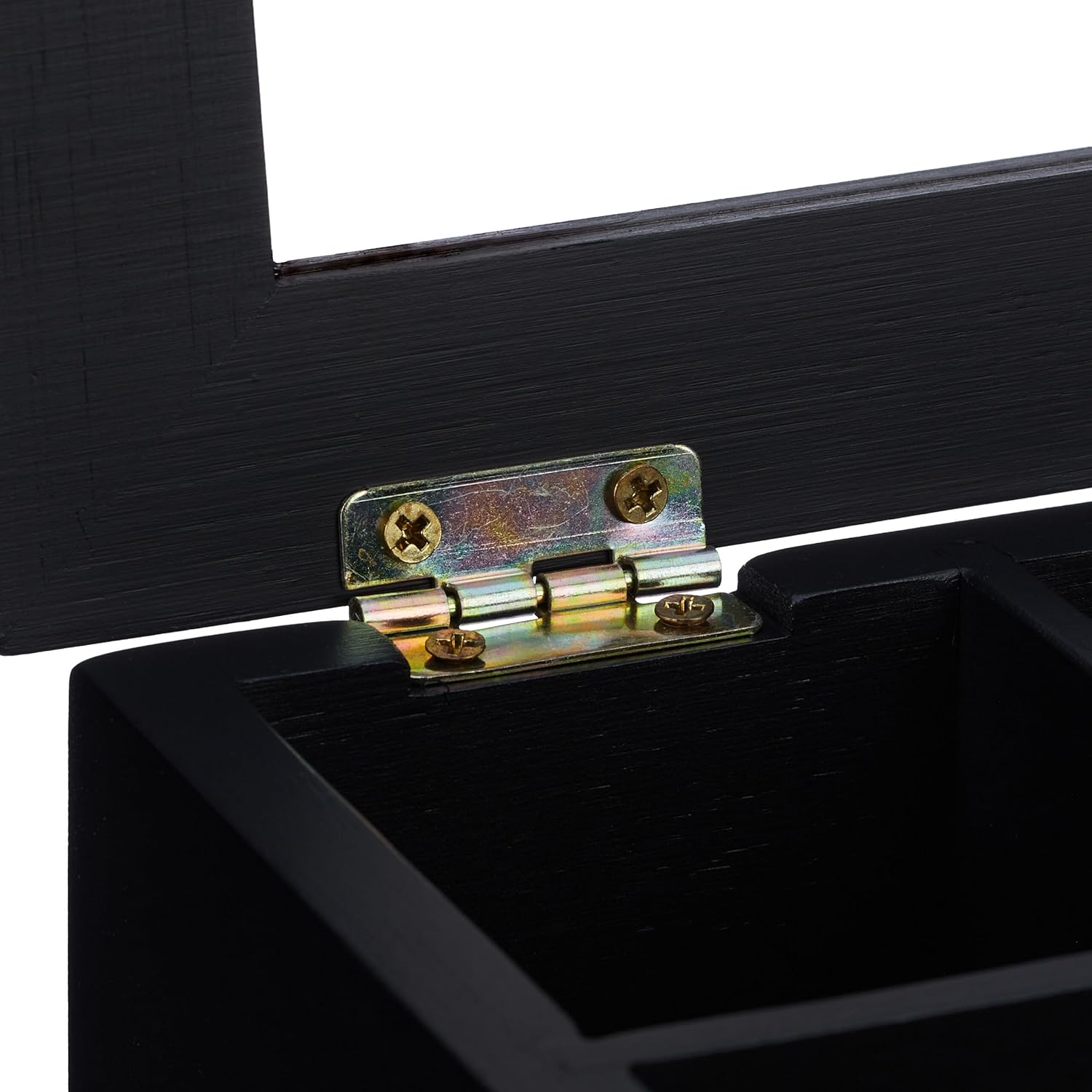 Relaxdays Κουτί Αποθήκευσης για Φακελάκια Τσάι με 8 Διαμερίσματα - Black - 4052025475109