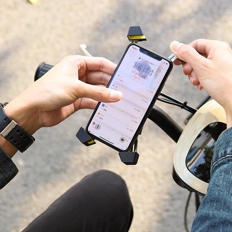 Ugreen 60989 Bike Mount Universal Βάση Κινητού για Ποδήλατο - Black