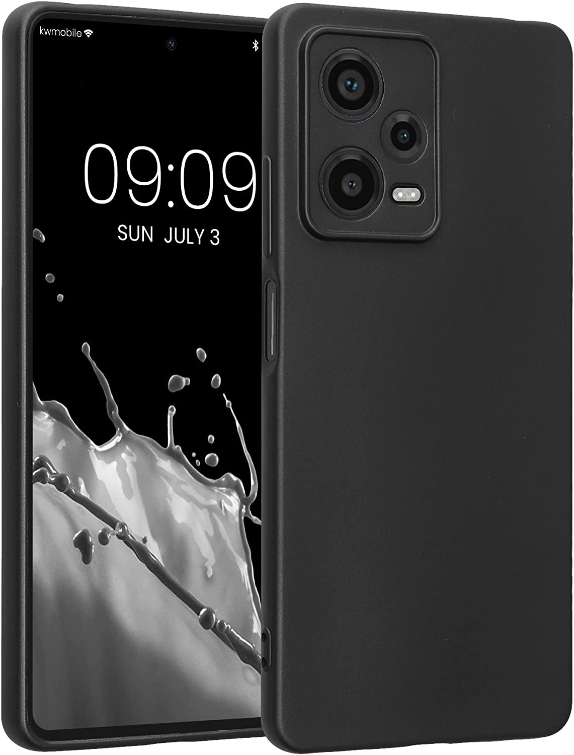 KW Xiaomi Redmi Note 12 Pro Θήκη Σιλικόνης TPU - Metallic Grey - 60711.232