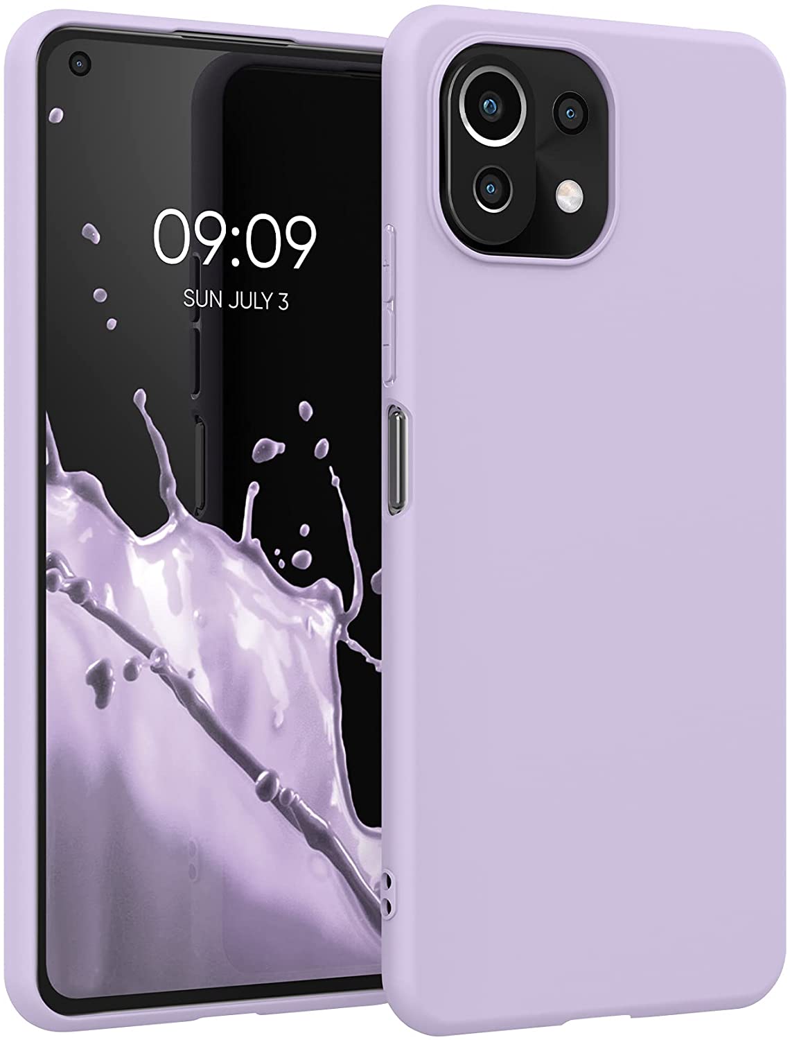 KW Xiaomi Mi 11 Lite / Mi 11 Lite 5G Θήκη Σιλικόνης TPU - Lavender - 54726.108