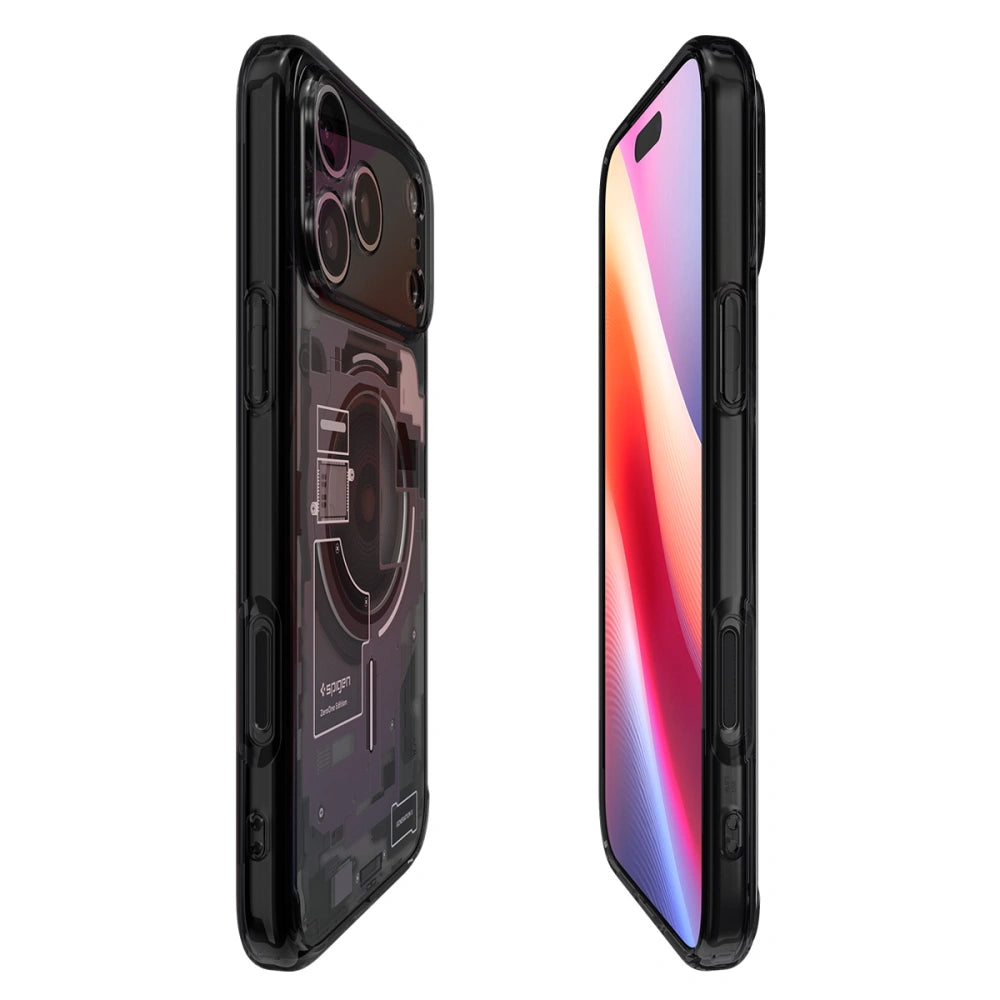 Spigen iPhone 17 Pro Max - Ultra Hybrid Mag - Σκληρή Θήκη με Πλαίσιο Σιλικόνης Και MagSafe - Zero One Black