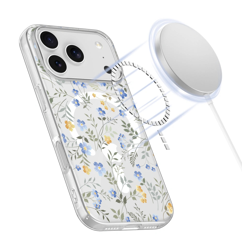 Tech-Protect iPhone 17 Pro Max Flexair Θήκη Σιλικόνης TPU με MagSafe - Spring Flowers