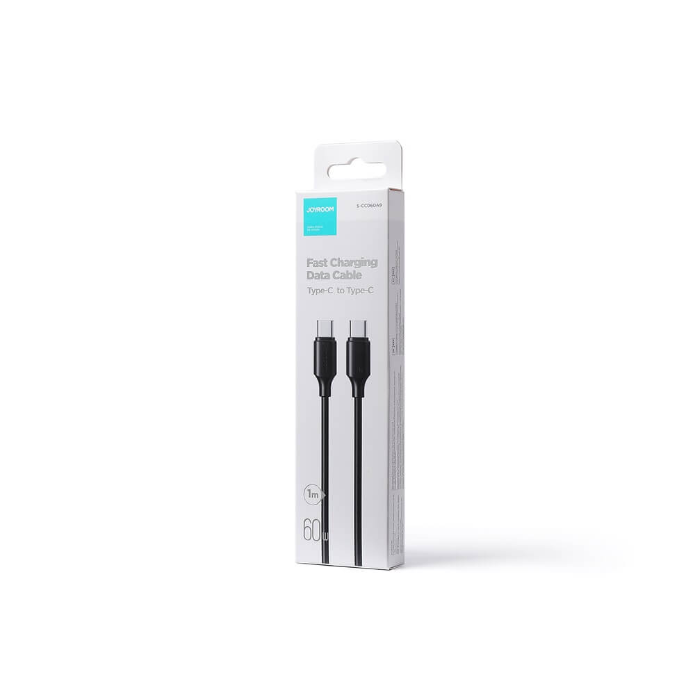 Joyroom S-CC060A9 60W - Καλώδιο Δεδομένων και Φόρτισης Type-C to Type-C 1M - Black