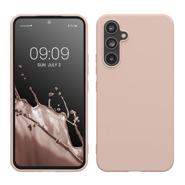 KW Samsung Galaxy A54 5G Θήκη Σιλικόνης TPU - Coconut Swirl - 60796.225