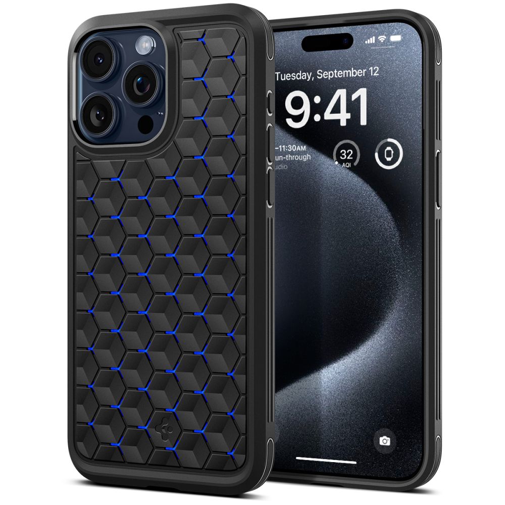 Spigen iPhone 15 Pro Max Cryo Armor Θήκη Υψηλής Προστασίας - Cryo Blue