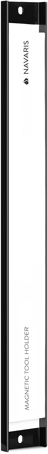 Navaris Επιτοίχια Μαγνητική Βάση Στήριξης Εργαλείων - 5 x 46 cm - Black - 54270.02