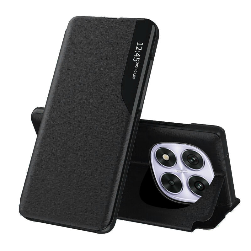 Techsuit Xiaomi Redmi Note 14 Pro 5G / Poco X7 - eFold Series - Θήκη Βιβλίο - Black