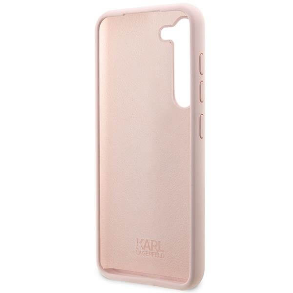 Karl Lagerfeld Samsung Galaxy S23+ Silicone Choupette Body Θήκη Σιλικόνης - Pink - KLHCS23MSNCHBCP