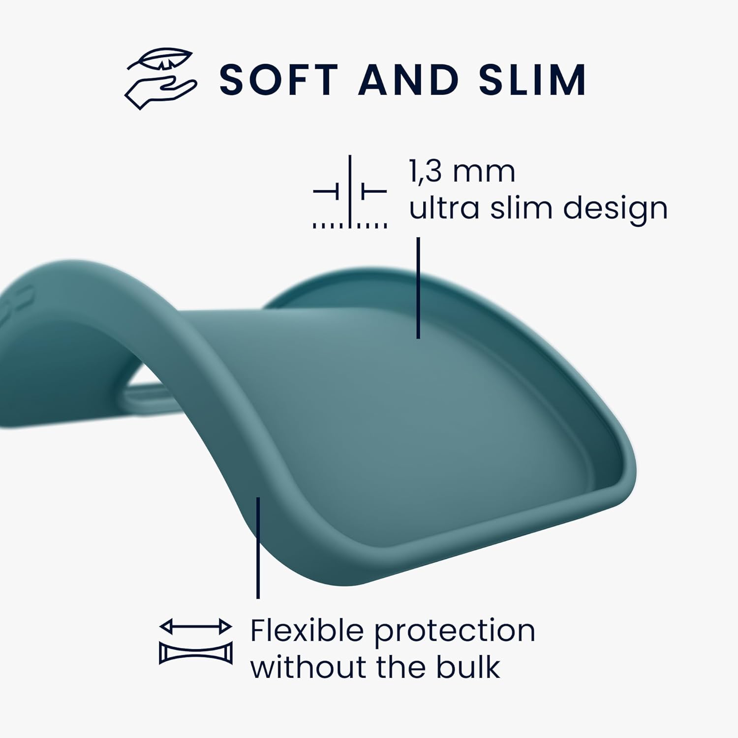 KW Samsung Galaxy A55 5G Λεπτή Θήκη Σιλικόνης TPU - Arctic Night